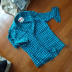 メンズチェックシャツ