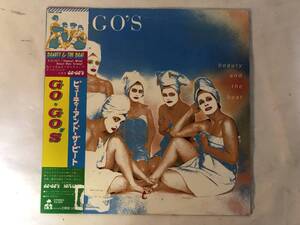 21022S с OBI 12Inch LP ★ Go/Go's/Beauty и The Beat ★ 25AP 2140