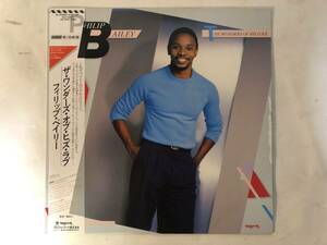 21023S 帯付12inch LP★フィリップ・ベイリー/PHILIP BAILEY/THE WONDERS OF HIS LOVE★AMP-28120