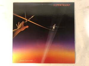 21031S US盤 12inch LP★SUPERTRAMP/...famous last words...★SP-3732