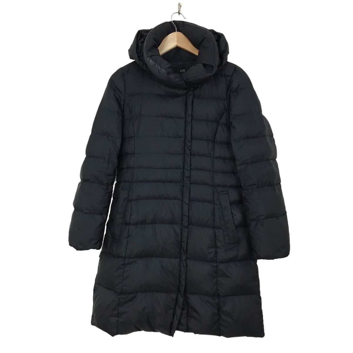美品!ROPE ショールカラーダウンコート ダウン90% Aライン ベージュ 華麗 美品!ROPE ショールカラーダウンコート ダウン90% Aライン ベージュ ダウンジャケット
