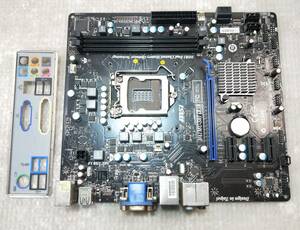 【中古パーツ】BIOS確認のみ、MSI H61MU-S01(B3) マザーボード　LGA1155 ■MB1644