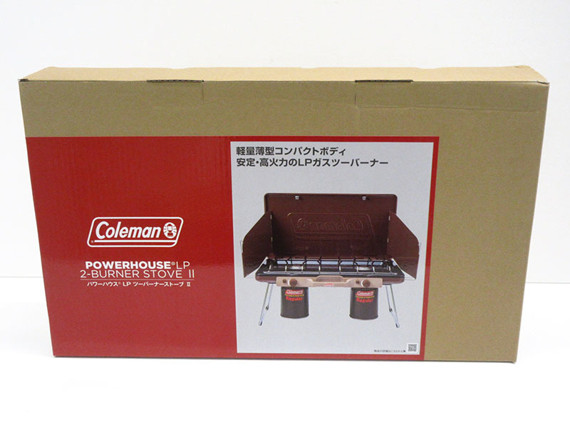 【未使用】Coleman(コールマン) パワーハウスLPツーバーナーストーブII バターナッツ 2000038474【/D20179900016634D/】