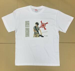 Tシャツ(M)　山上徹也　山上哲也　リアル写真 安倍晋三　国葬　2