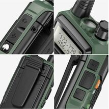 KC238:Baofeng walkie talkie 新品 トランシーバー UV-S9 50km 長距離 通話可能 デュアルバン_画像6