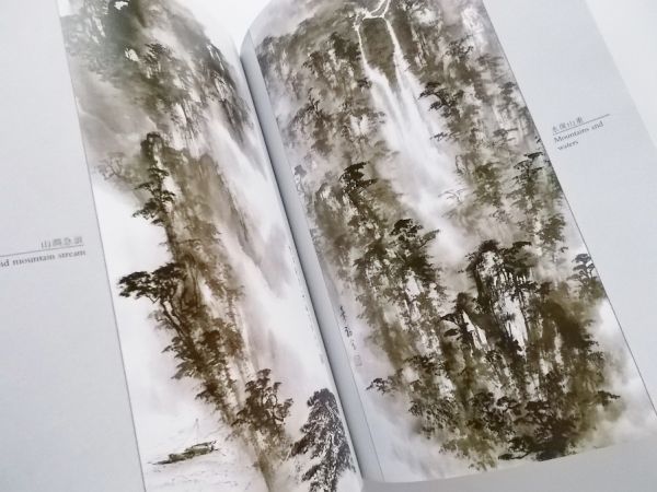 絹画 中国柱林赤山 中国画 風景画 横101cmたて44cm | JChere雅虎