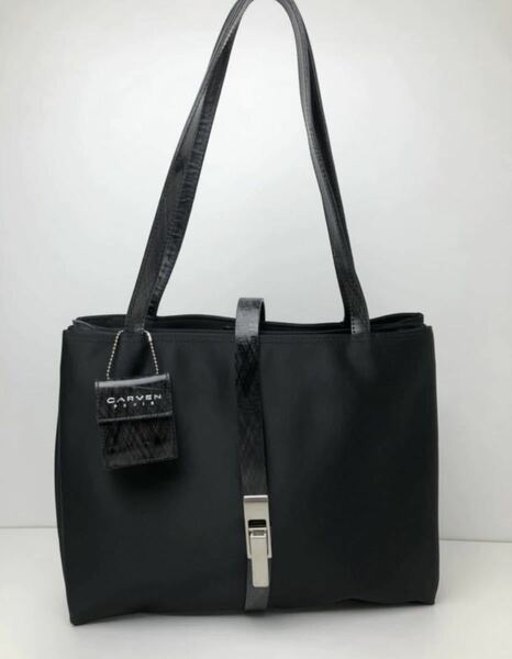 極美品 CARVEN カルヴェン ハンドバッグ ショルダーバッグ g015