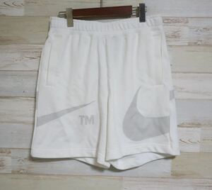 新品 Lサイズ NIKE AS M NSW SWOOSH FT SHORT ナイキ NSW スウッシュ FT ショートパンツ　スウェット　ショートパンツ　ホワイト