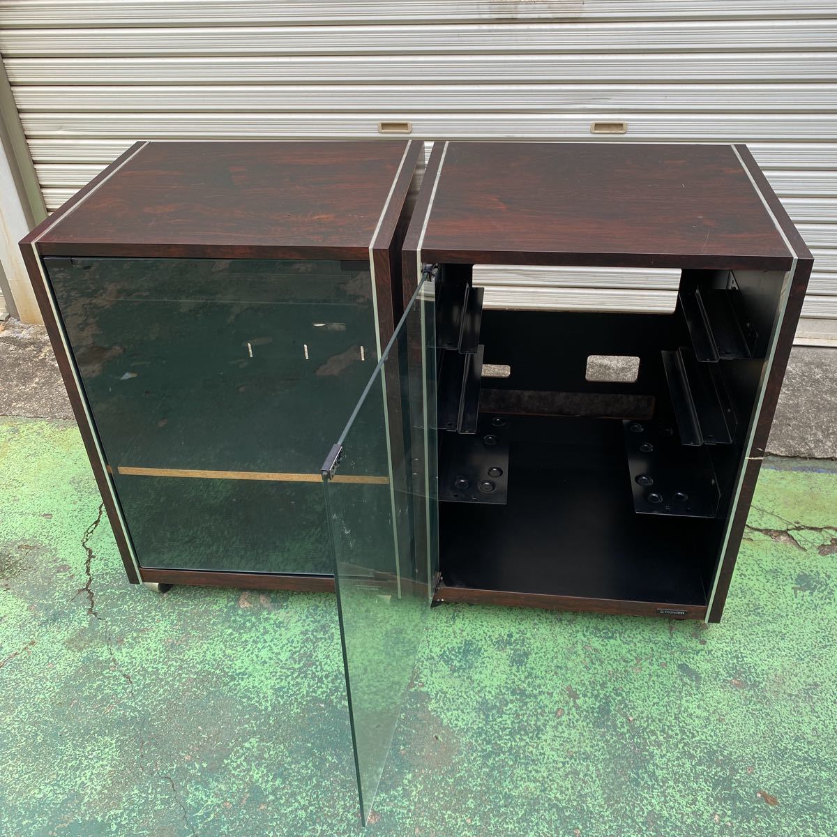 日本産】 送料込 Pioneer JA-R1 EIA規格 オーディオラック ラック