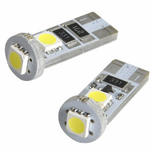 カワサキ ニンジャ400 Ninja400 EX400E LED ポジション球 スモール球 2個 3連 T10 SMD