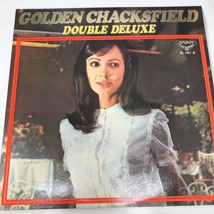 14930-204 1025Y LPレコード GOLDEN CHACKSFIFLD DOUBLE DELUXE 動作未確認