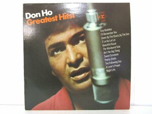 LP レコード Don Ho And The Aliis Don Ho's Greatest Hits 【 E+ 】 D494A