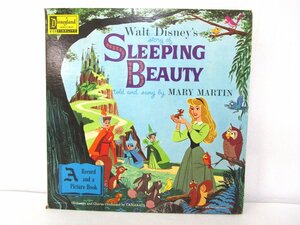 LP レコード MARY MARTIN Walt Disney's SLEEPING BEAUTY 眠れる森の美女 メアリー マーティン 【 E- 】 D120J