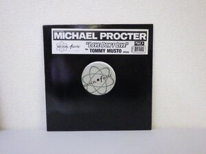 LP レコード MICHAEL PROCTER マイケル プロクター LOVE DON’T LIVE 【 E+ 】 D1200T