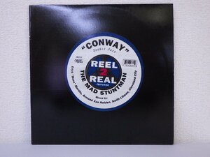 レコード 2枚組 THE MAD STUNTMAN FEATURING REEL 2 REAL ザ マッド スタントマンとリール トゥ リアル Conway 【 E+ 】 D1190T