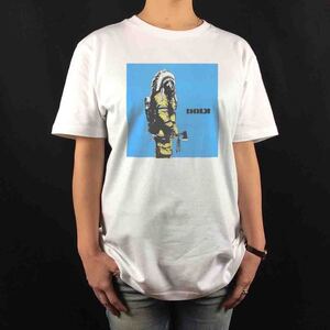 新品 ドルク DOLK Chief ガスマスク インディアン バンクシー風 アート Tシャツ S M L XL ビッグ オーバー サイズ XXL~5XL ロンT パーカー