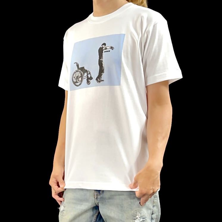 Nueva camiseta DOLK Sleep Walker sonámbulo en silla de ruedas estilo Zombie Banksy SML XL grande de gran tamaño XXL ~ 5XL Camiseta larga con capucha Compatible, obra de arte, cuadro, gráfico