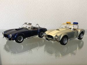 送料無料　1/24 プラモデル完成品 シェルビー コブラ 427 S/C 2台セット　SHELBY COBRA クラシックカー 旧車