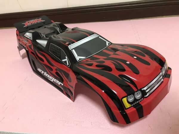 送料無料　1/10 X-MAX STINGER EST-BL モンスタートラック ラジコンボディ RC BODY オフロードカー　バギー　RTR