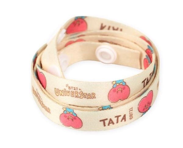 新品 未使用BT21 公式 商品TATAのベビー マスクストラップ