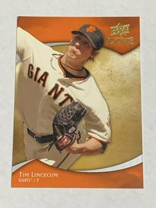 TIM LINCECUM 2009 UD UPPER DECK ICONS #97 GIANTS 即決