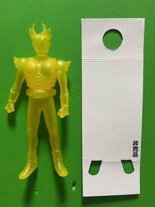 非売品　仮面ライダーアギト　クリアイエローソフビ