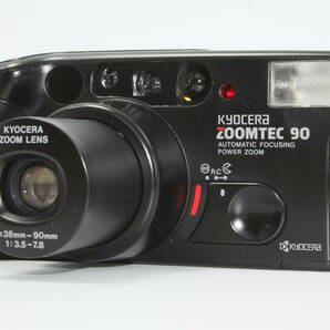 【1円 売り切り】 KYOCERA ZOOMTEC 90 京セラ コンパクトフィルムカメラ #186の画像6