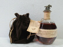 Blanton's ブラントン SINGLE BARREL シングルバレル 1991 93PROOF バーボン ウイスキー 46.5度 750ml 巾着袋付き/古酒_画像1