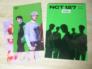 [m9245y c] NCT127 The 3rd Album 「Sticker」　Sticky Ver. (韓国盤)　ポスター、ポストカード付 