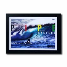 ハワイアンポスター サーフコンテスト M-34 「BILLABONG PIPEMASTERS」 サイズ：21.5×30.5cm ア_画像1