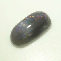 【特価品】天然ブラックオパール ルース 約1.4ct 七色 美品 ライトニングリッジ産 品番:2210217_画像5