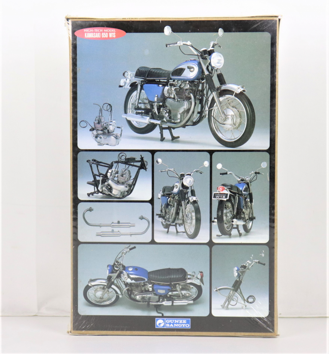 グンゼハイテックモデル KAWASAKI 650 W1S-AとMACH III ○特価品蔵出し