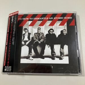 【洋楽3】限定盤　帯付き　CD+DVD　U2　HOW TO DISMANTLE AN ATOMIC BOMB 