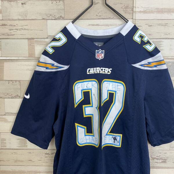 NFL CHARGERS NIKE ナイキ グレー XL オーバーサイズ 半袖