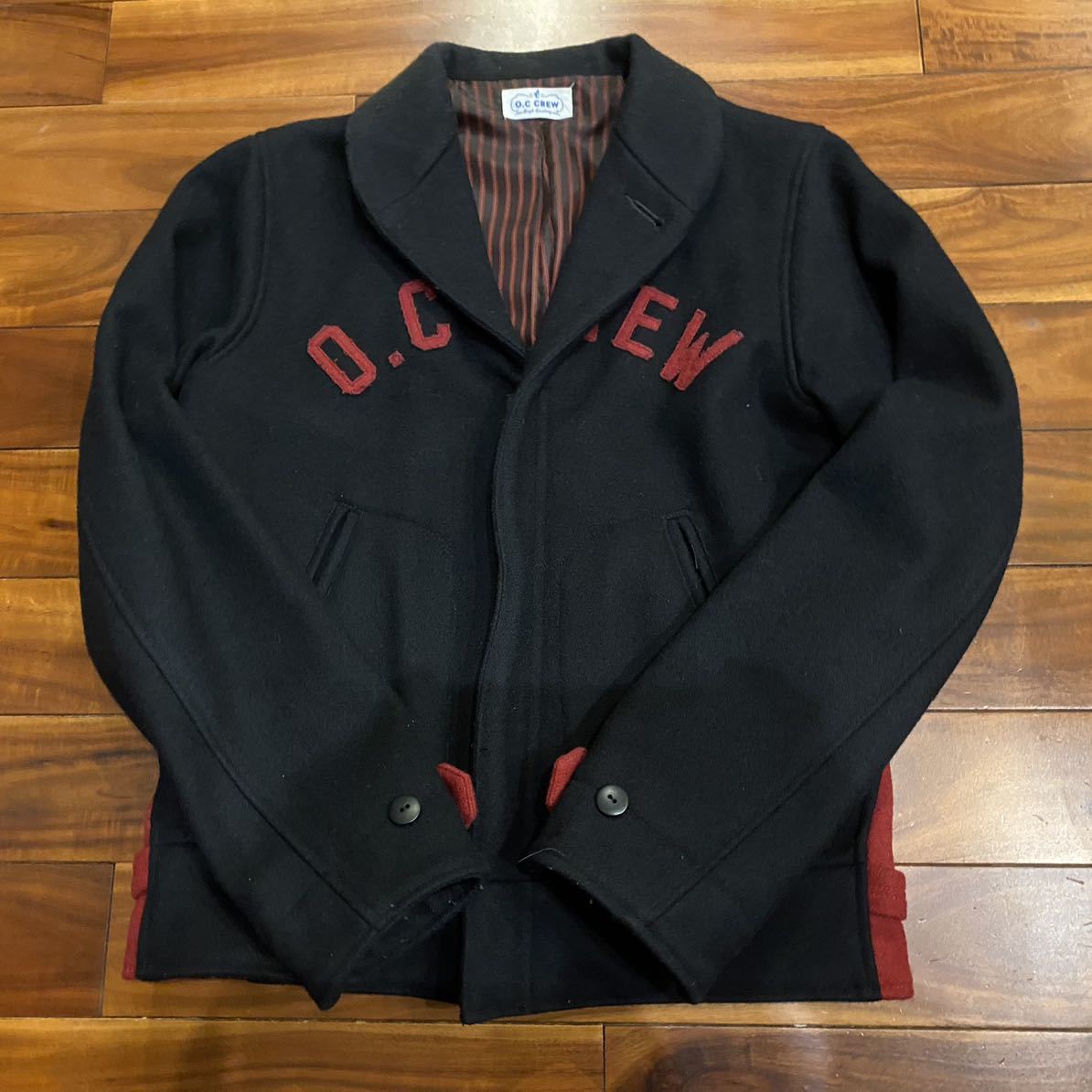 O.C CREW ショールカラー ウールジャケット L 直販販売品 www