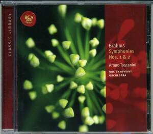 ヨハネス・ブラームス作曲交響曲第１番Ｏｐ．６８＆第２番Ｏｐ．７３アルトゥーロ・トスカニーニ指揮ＮＢＣ交響楽団
