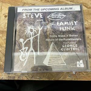 ● HIPHOP,R&B STEVE AND THE FAMILY FUNK INST,シングル! CD 中古品