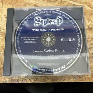 ● HIPHOP,R&B STYLES P - WHO WANT A PROBLEM INST,シングル! CD 中古品
