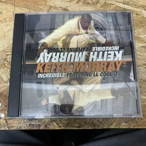 シ● HIPHOP,R&B KEITH MURRAY - INCREDIBLE FEAT LL COOL J INST,シングル! CD 中古品