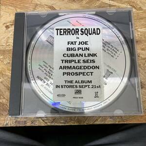 ● HIPHOP,R&B TERROR SQUAD - A SNEAK PREVIEW OF TERROR SQUAD THE ALBUM PROMO盤,HYPE STICKERコレクターズアイテム CD 中古品