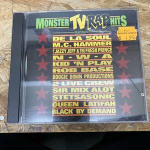 ● HIPHOP,R&B TOMMY BOY - MONSTER TV RAP HITS アルバム,名作 CD 中古品