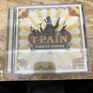 ● HIPHOP,R&B T-PAIN - THR33 RINGZ アルバム,名作! CD 中古品
