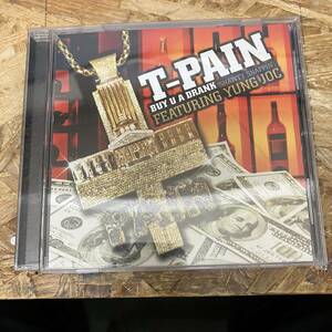 ● HIPHOP,R&B T-PAIN - BUY U A DRANK INST,シングル,PROMO盤!! CD 中古品