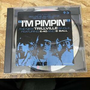 ● HIPHOP,R&B TRILLVILLE - I'M PIMPIN INST,シングル,PROMO盤,HYPE STICKERコレクターズアイテム! CD 中古品