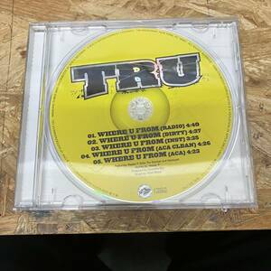 ● HIPHOP,R&B TRU - WHERE U FROM INST,シングル! CD 中古品