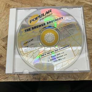 ● HIPHOP,R&B THE BROWER BROTHERS - THAT'S THE WAY GOD PLANNED IT シングル! CD 中古品