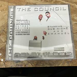 ● HIPHOP,R&B THE COUNCIL - RELENTLESS アルバム,G-RAP CD 中古品