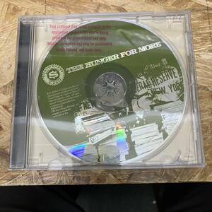 ● HIPHOP,R&B THE HUNGER FOR MORE アルバム,名作 CD 中古品