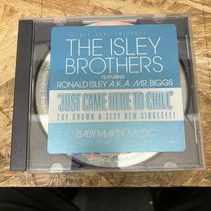 ● HIPHOP,R&B THE ISLEY BROTHERS - JUST CAME HERE TO CHILL INST,シングル,HYPE STICKERコレクターズアイテム! CD 中古品