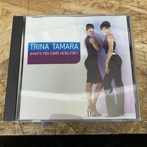 シ● HIPHOP,R&B TRINA & TMARA - WHAT'D YOU COME HERE FOR? INST,シングル CD 中古品